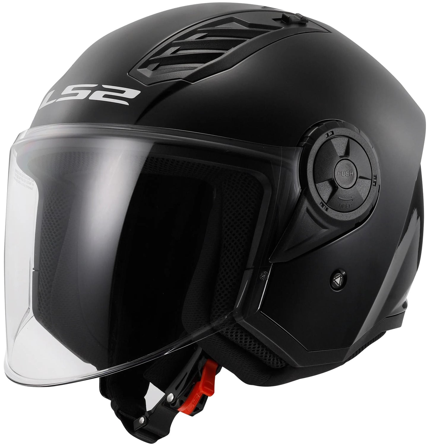 Ls2 of616 airflow ii solid casque jet casque of616 airfl.ii solid xs noir mat