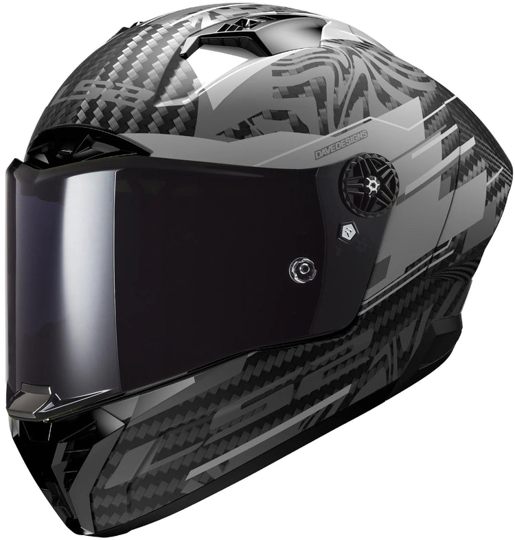 Casque intégral LS2 FF805 Thunder Carbon GP Aero Polar Casque FF805 th.ca.gp Aero Polar XXL Bl. gr.
