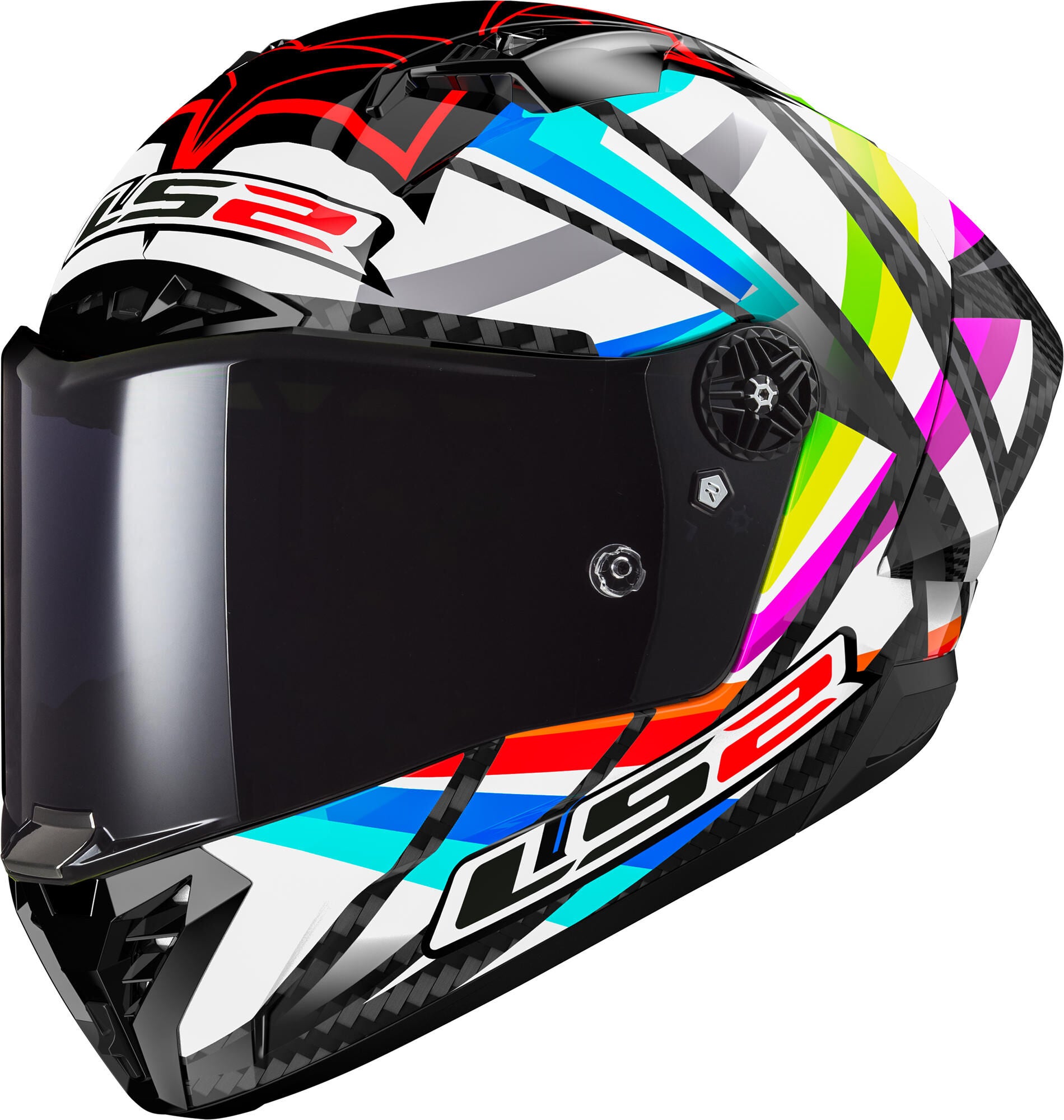 Casque intégral LS2 FF805 Thunder Carbon GP Aero Flash Casque FF805 th.ca.gp Aero Flash M Bl. col.