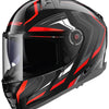 Casque intégral LS2 FF811 Vector II Alizer, casque FF811 Vect. II Alizer M noir rouge