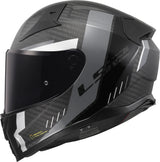 Casque intégral LS2 ff811 vector ii grille carbone. casque ff811 vector ii carb.grid xl bl. gris - afbeelding 1