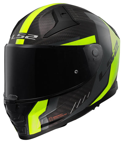 Casque intégral LS2 ff811 vector ii grille carbone. casque ff811 vector ii carb.grid l bl. crier.