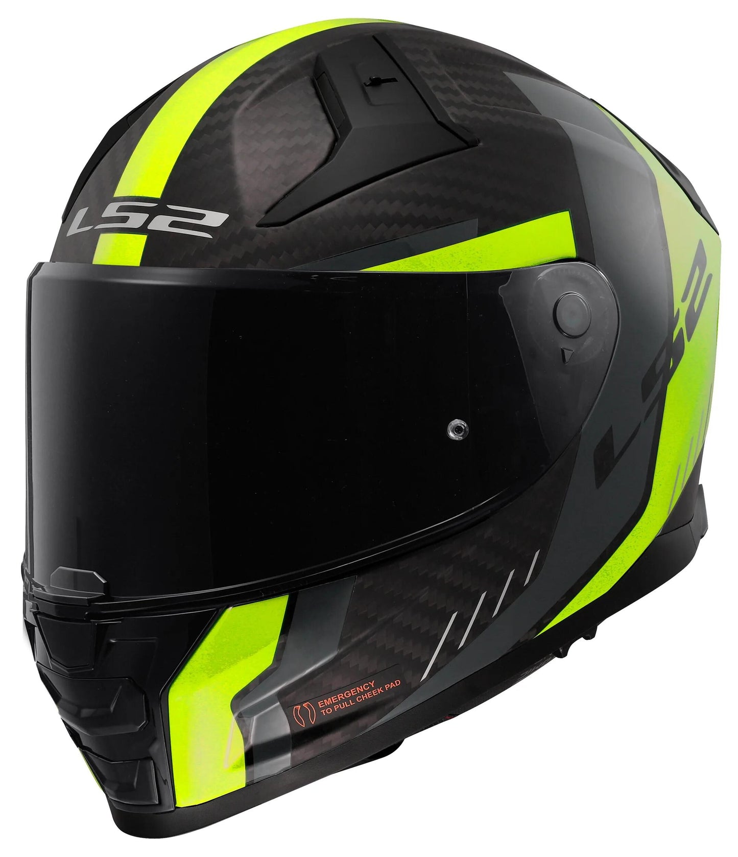 Casque intégral LS2 ff811 vector ii grille carbone. casque ff811 vector ii carb.grid xl bl. crier.