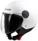 Casque jet Ls2 de 558 sphère ii casque solide de 558 sph. ii solide s blanc