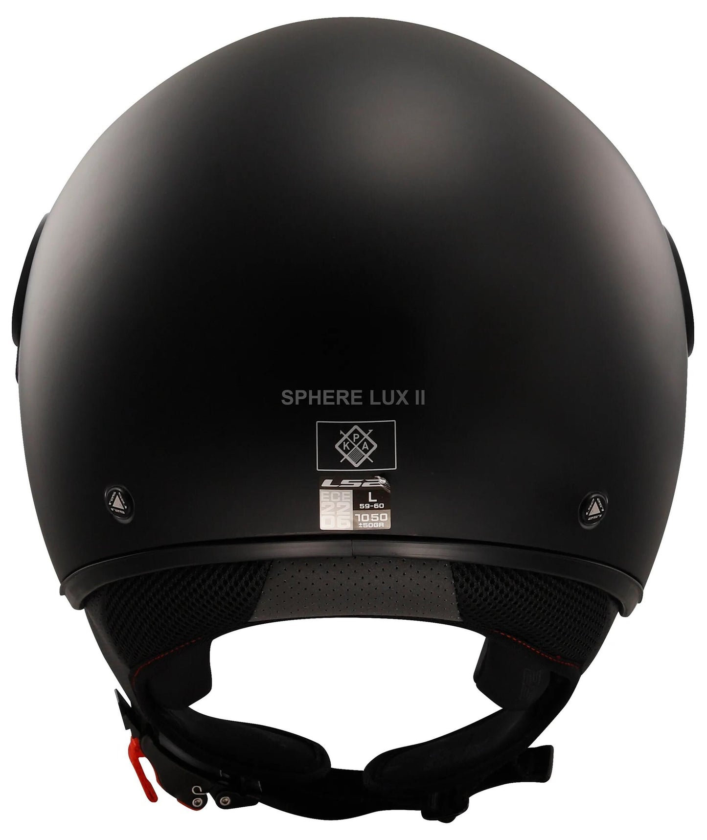 Casque jet Ls2 de 558 sphère lux ii casque solide de 558 sph. lux ii solid s noir mat