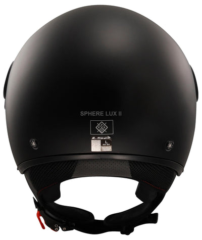 Casque jet Ls2 de 558 sphère lux ii casque solide de 558 sph. lux ii solid m noir mat
