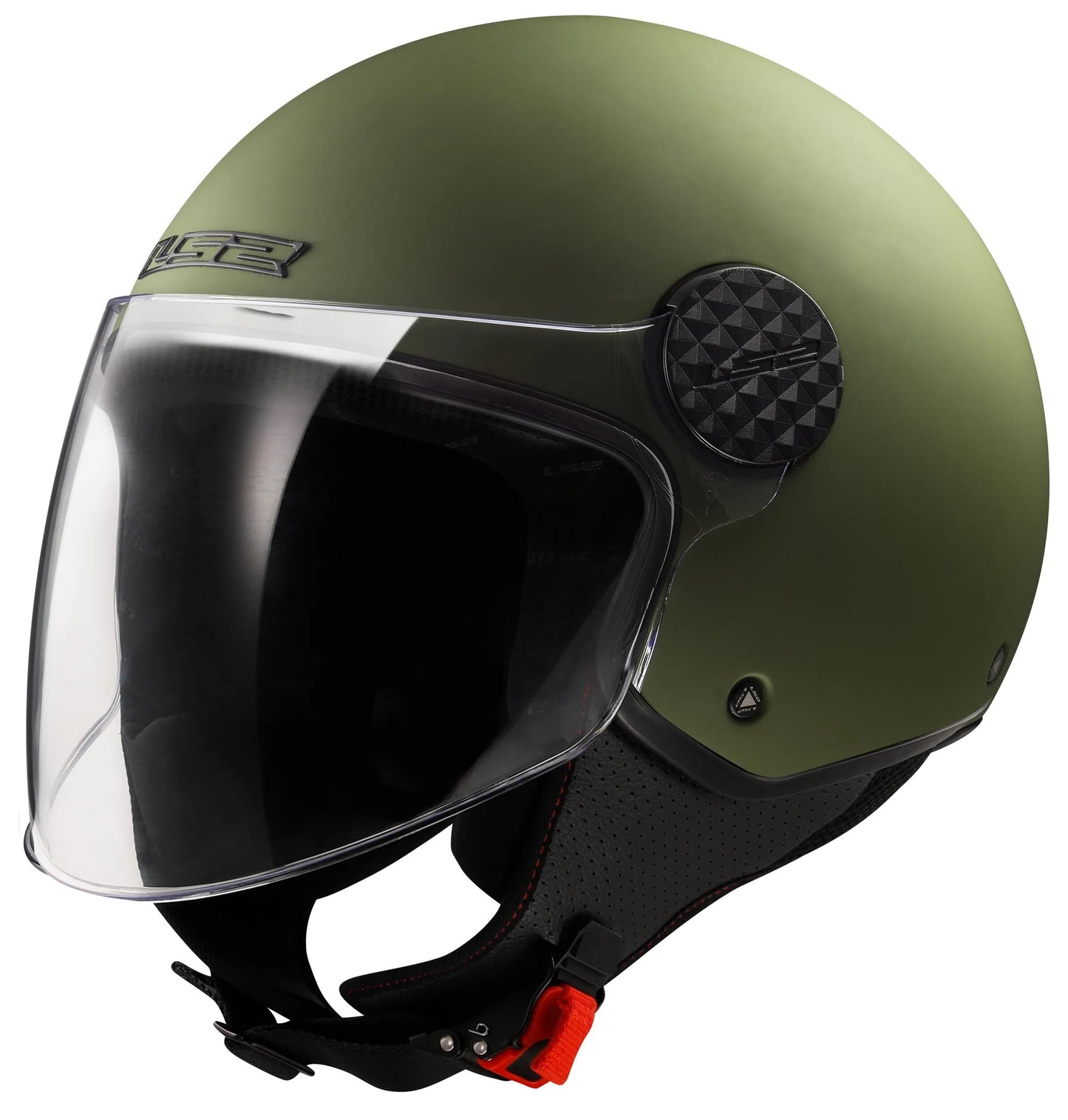 Casque jet Ls2 de 558 sphère lux ii casque solide de 558 sph. lux ii solid l vert mat
