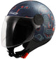 Casque jet Ls2 de 558 sphère lux ii casque maxca de 558 sph. lux ii maxca m bleu orange