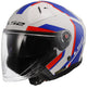 Ls2 of603 infinity ii focus casque jet casque of603 infi. ii foc. xl blanc bleu rouge