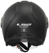 Ls2 casque jet of620 classy solid casque of620 classy solid l noir mat - afbeelding 1