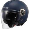 Ls2 casque jet of620 classy solid casque of620 classy solid l bleu mat