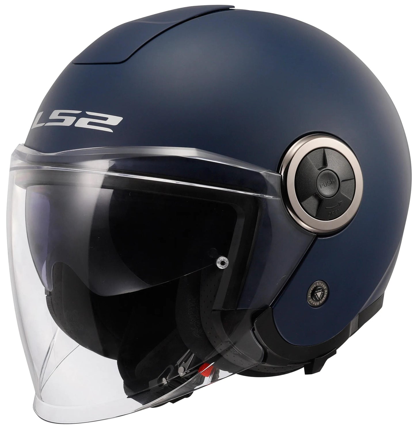 Ls2 casque jet of620 classy solid casque of620 classy solid l bleu mat