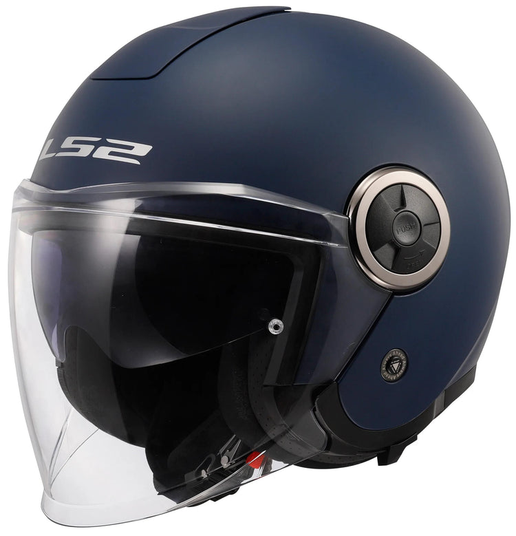 Ls2 casque jet of620 classy solid casque of620 classy solid xl bleu mat
