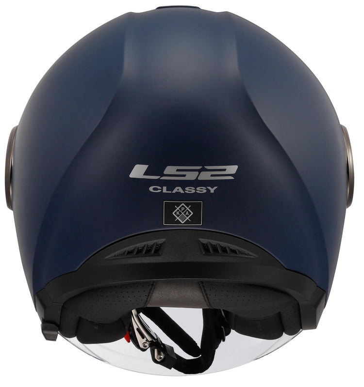 Ls2 casque jet of620 classy solid casque of620 classy solid xl bleu mat