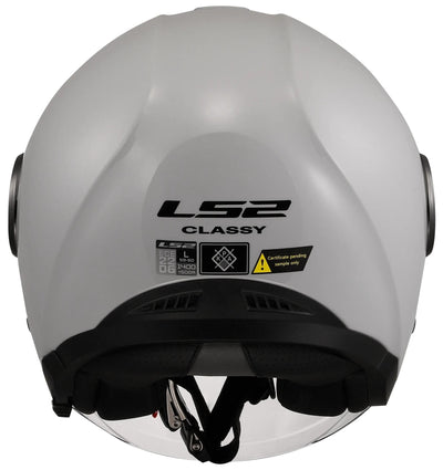 Ls2 casque jet of620 classy solid casque of620 classy solid m gris