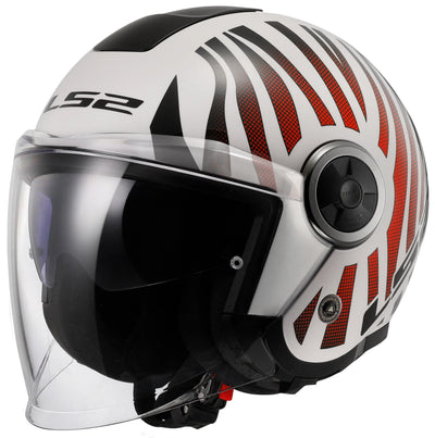 Ls2 casque jet of620 classy cool casque of620 classy cool s blanc