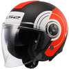 Ls2 of620 classy disko casque jet casque of620 classy disko m bl rouge blanc