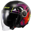 Casque jet Ls2 of620 classy palm casque of620 classy palm m noir
