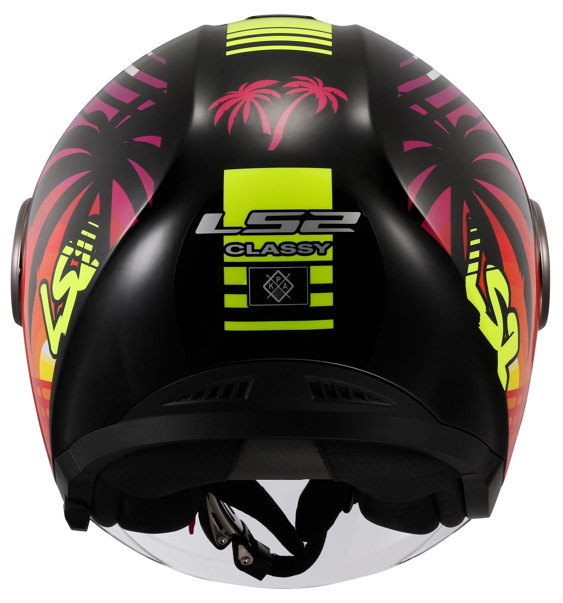 Casque jet Ls2 of620 classy palm casque of620 classy palm m noir