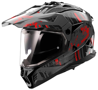 Casque enduro LS2 MX702 Pioneer II Crazy. casque mx702 pawn.ii crazy xl bl. éd
