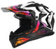 Casque de motocross LS2 MX708 Fast II Wash. casque mx708 fast ii wash xxl bl. couleur blanche.