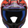 Casque de motocross LS2 MX708 Fast II Wash. casque mx708 fast ii wash xl bl. couleur rouge.