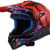 Casque de motocross LS2 MX708 Fast II Wash. casque mx708 fast ii wash xxl bl. couleur rouge.