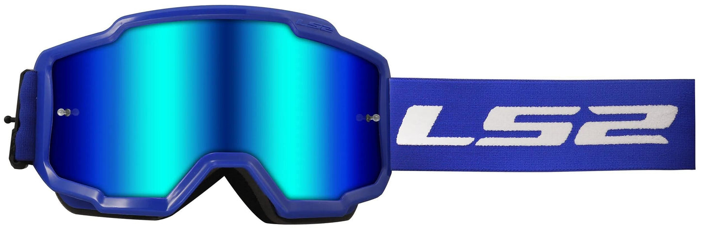 Ls2 chargeur lunettes de motocross chargeur de lunettes bleu