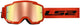 Ls2 chargeur lunettes de motocross chargeur de lunettes orange fluo