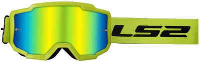 Ls2 chargeur lunettes de motocross chargeur de lunettes jaune fluo