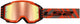 Ls2 charger pro lunettes de motocross lunettes charger pro orange fluo