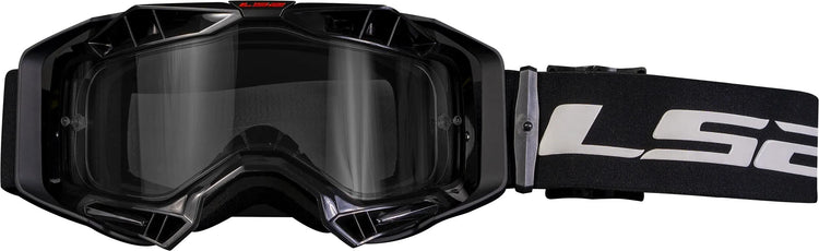 Ls2 aura enduro lunettes de motocross lunettes aura enduro noir