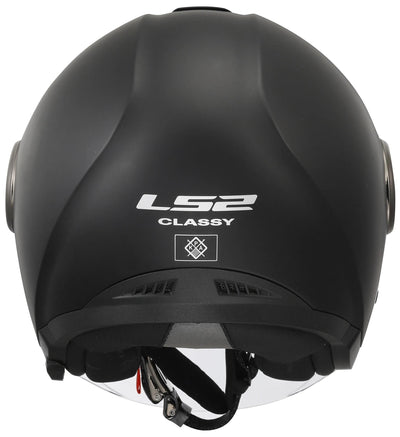 Ls2 casque jet of620 classy solid casque jet of620 classy solid noir mat gr. 3xl