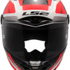 LS2 casque intégral ff805 Thunder Carbon GP raute casque FF805 Thunder GP Diamond blanc rouge gr.