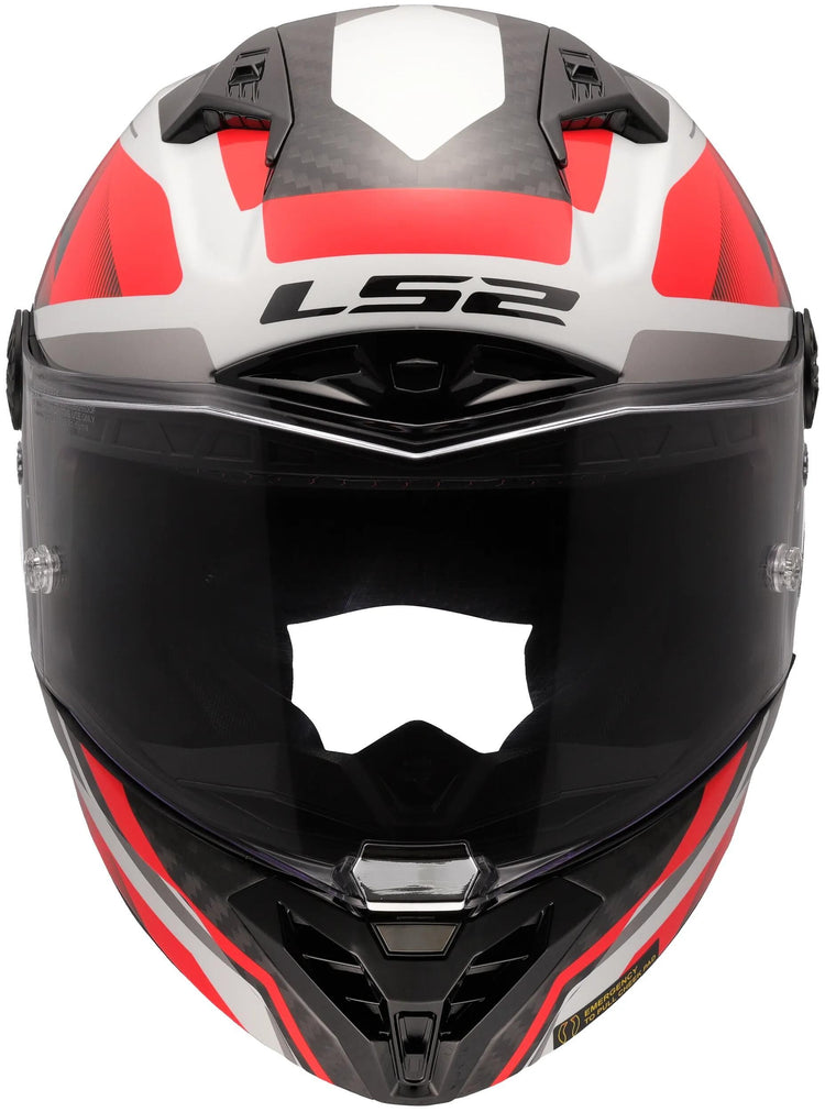 Ls2 casque intégral ff805 tonnerre carbone gp diamant casque ff805 tonnerre gp raute s blanc rouge