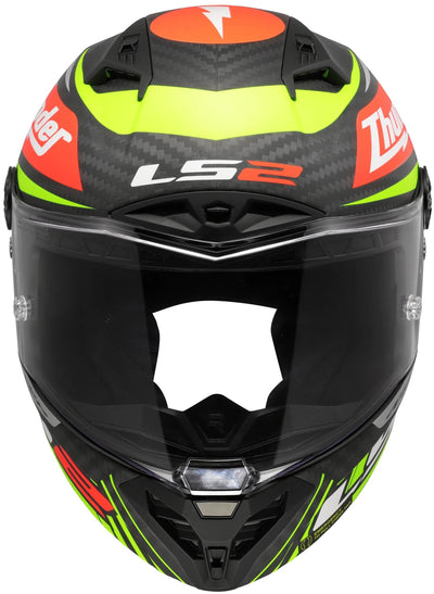 Casque intégral LS2 FF805 Thunder Carbon GP Aero réplique noir. casque ff805 Thunder gp aero rep.noir xl