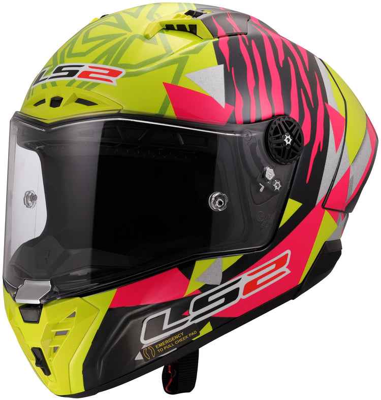 Casque intégral LS2 FF805 Thunder Carbon GP Aero Réplique Aldeguer. casque ff805 Thunder GP Aero Rep. aldéguer xl