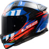 Casque intégral LS2 FF811 Vector II Carbon Tantic. casque ff811 vector ii tantic s bleu rouge
