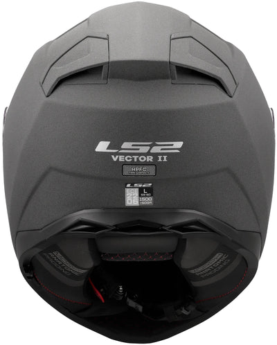 Casque intégral Ls2 ff811 vector ii béton . casque ff811 vector ii béton mat 4xl