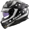 Casque intégral LS2 FF808 Stream II Galdam. casque ff808 stream ii galdam xl bl. blanc