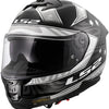 Casque intégral LS2 FF808 Stream II Galdam. casque ff808 stream ii galdam m bl. blanc