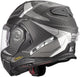 Casque modulable Ls2 ff901 advant x carbon horizon. casque ff901 advant x carb.hor.3xl bl sil-gr