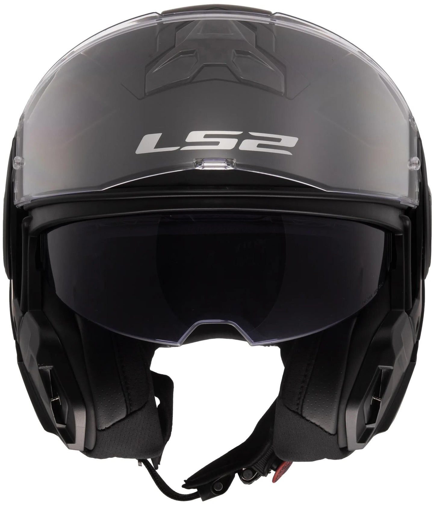 Casque modulable Ls2 ff910 advant ii solid . casque ff910 advant ii solid m noir mat