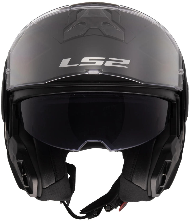 Casque modulable Ls2 ff910 advant ii solid . casque ff910 advant ii solid l noir mat