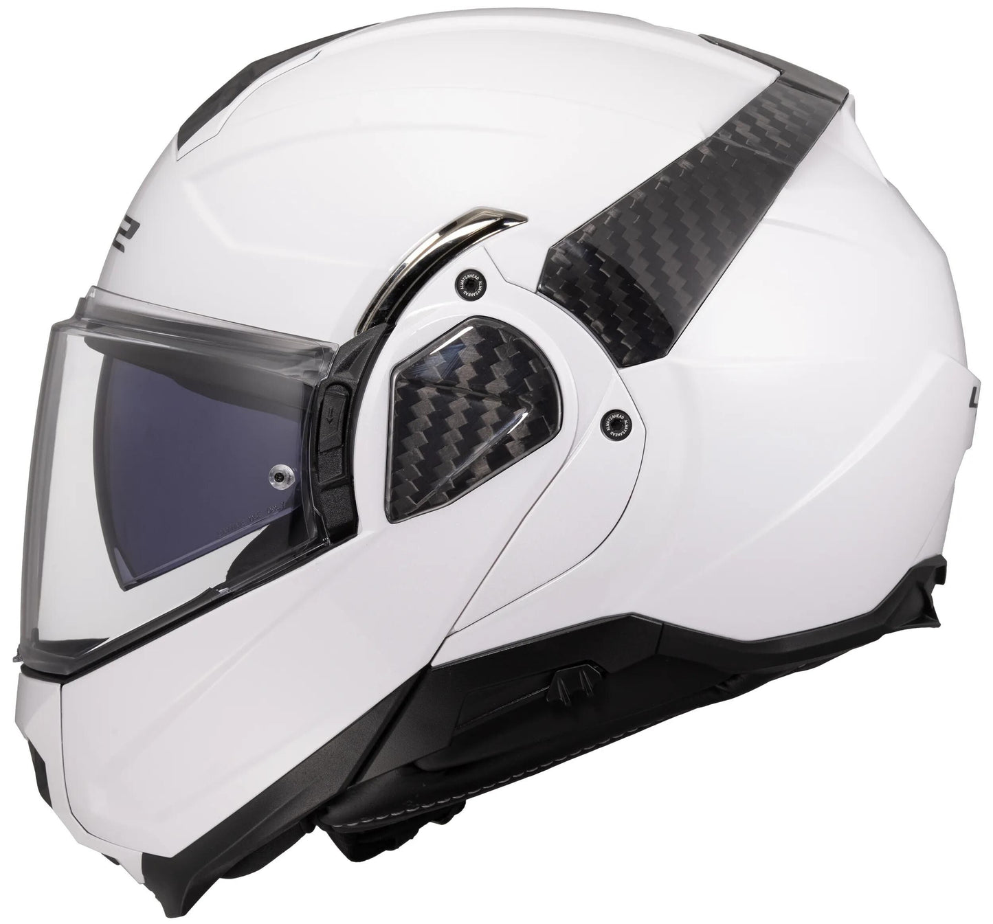 Casque modulable Ls2 ff910 advant ii solid . casque ff910 advant ii solid m blanc