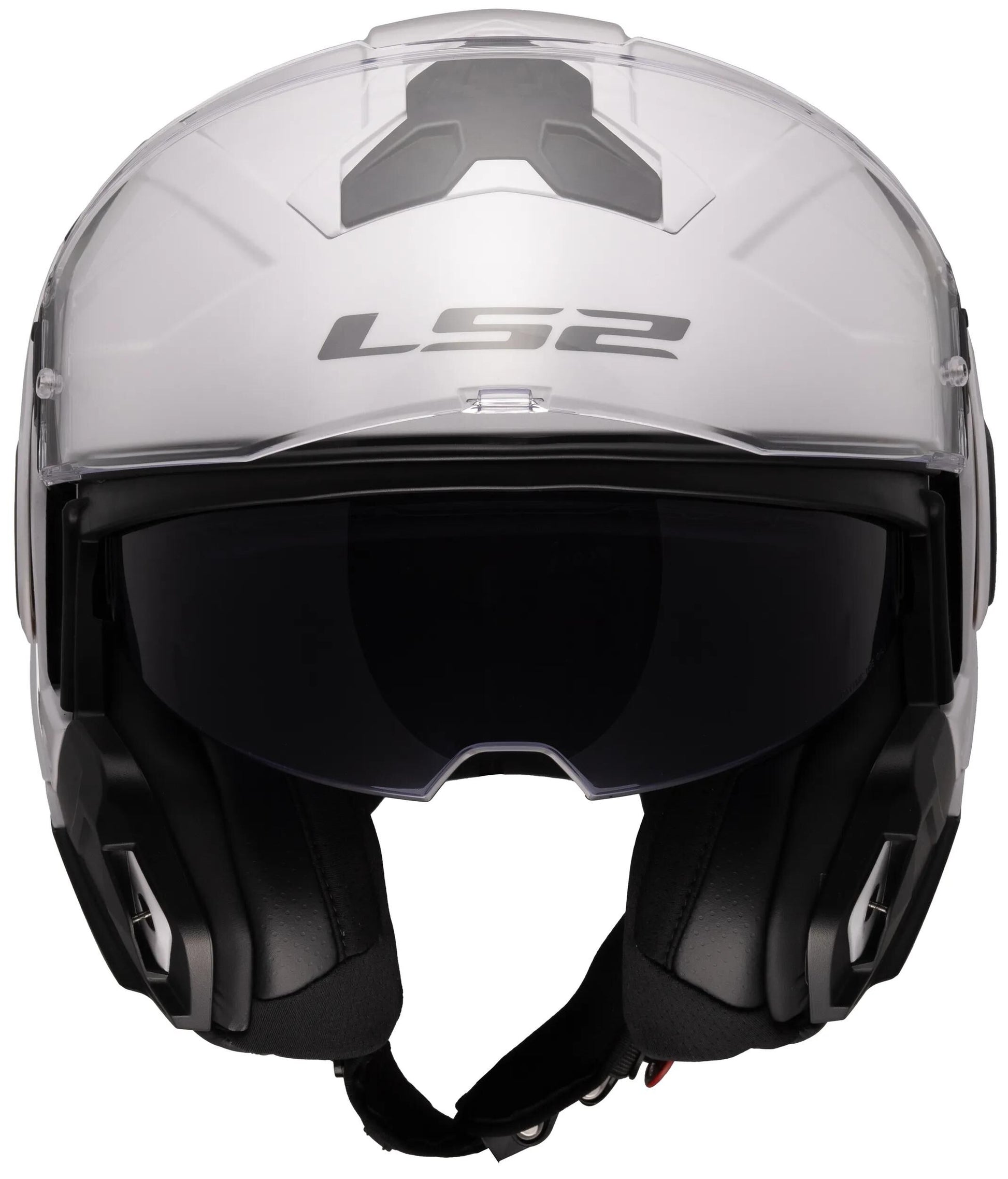 Casque modulable Ls2 ff910 advant ii solid . casque ff910 advant ii solid m blanc