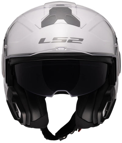 Casque modulable Ls2 ff910 advant ii solid . casque ff910 advant ii solid m blanc