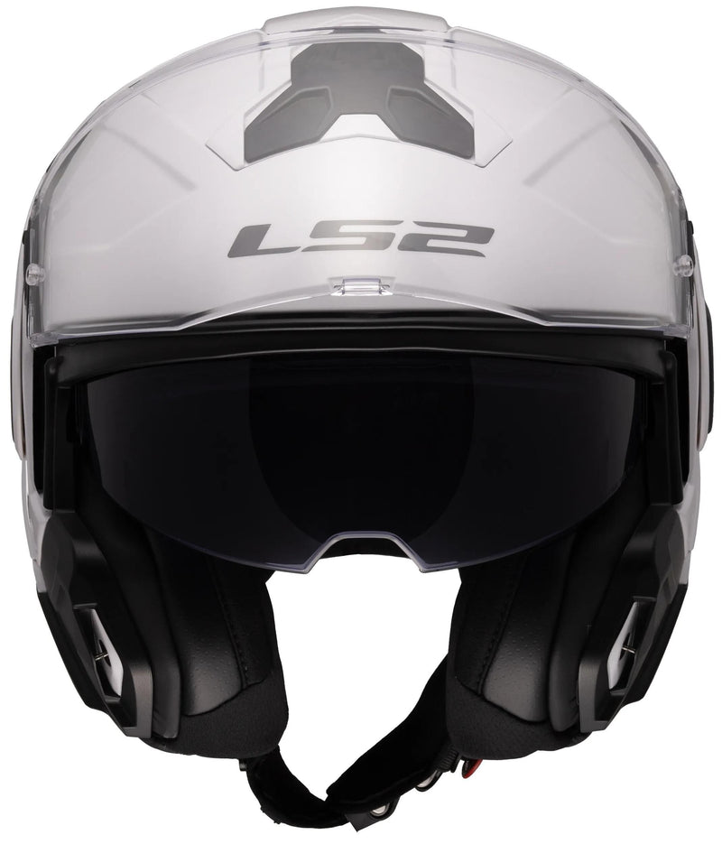 Casque modulable Ls2 ff910 advant ii solid . casque ff910 advant ii solid xxl blanc