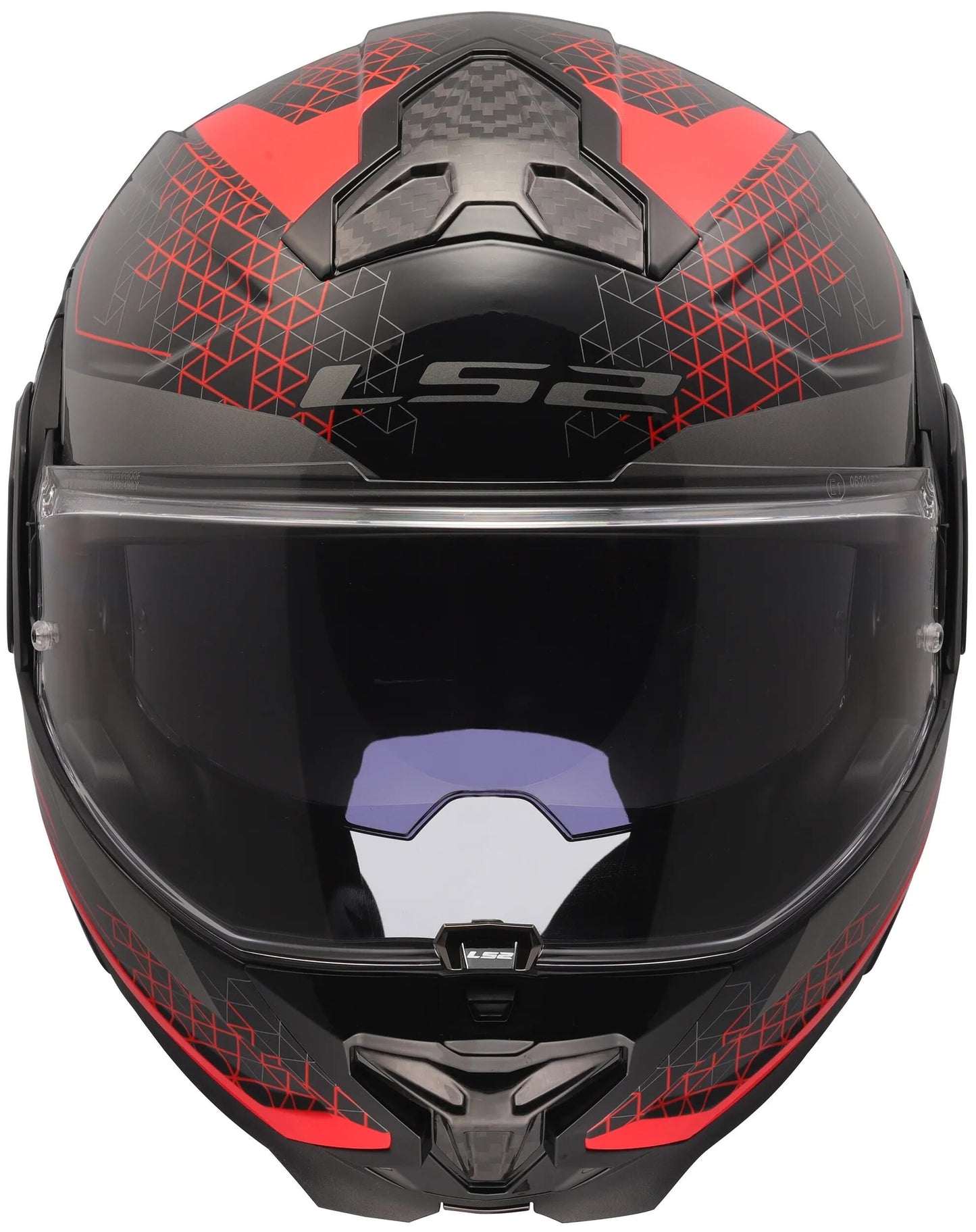 Casque modulable Ls2 ff910 advant ii casque astral ff910 advant ii astral l noir rouge
