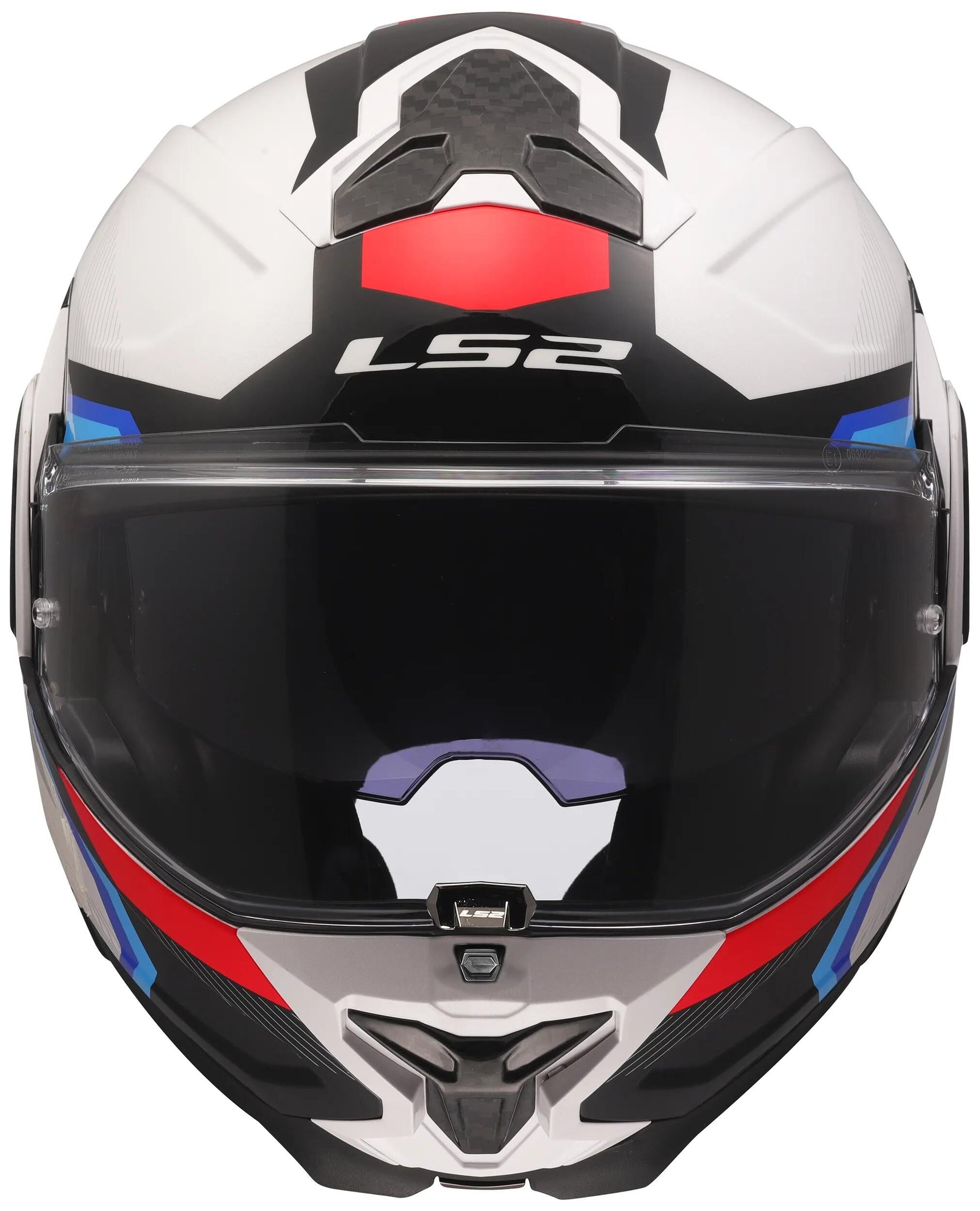 Casque modulable Ls2 ff910 advant ii triple. casque ff910 advant ii triple xl wh bleu rouge